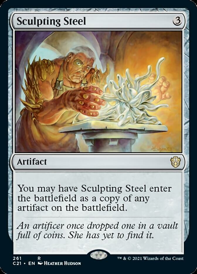 Sculpting Steel [Commander 2021] | Rock City Comics