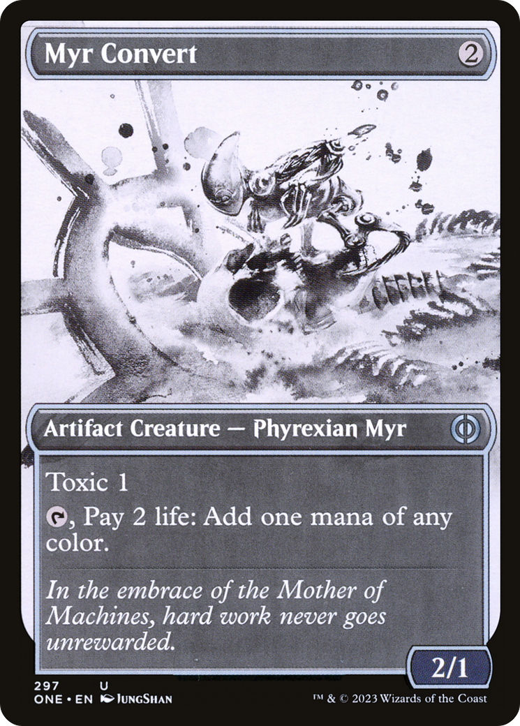 Myr Convert (Showcase Ichor) [Phyrexia: All Will Be One] | Rock City Comics