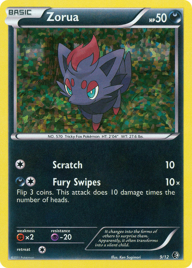 Zorua (9/12) [McDonald's Promos: 2011 Collection] | Rock City Comics