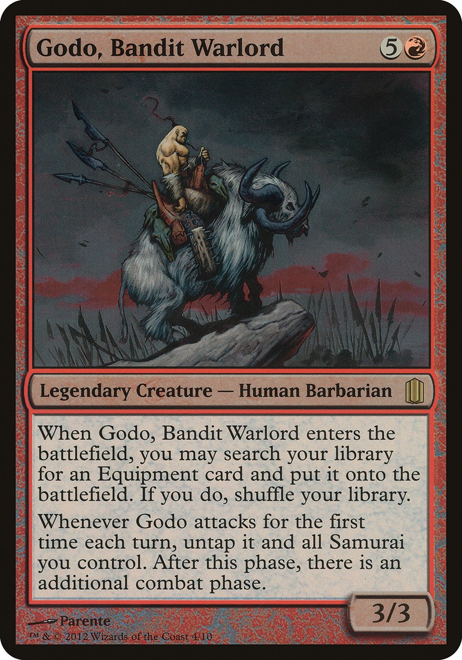 Godo, Bandit Warlord (Oversized) [Commander's Arsenal Oversized] | Rock City Comics