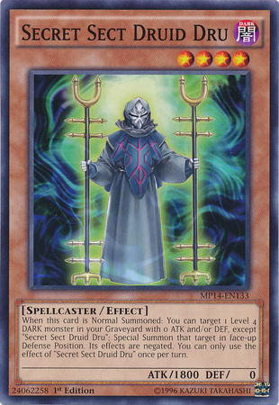 Secret Sect Druid Dru [MP14-EN133] Common | Rock City Comics