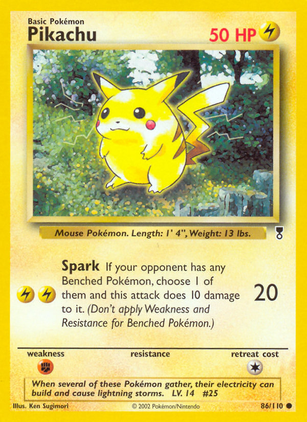 Pikachu (86/110) [Legendary Collection] | Rock City Comics