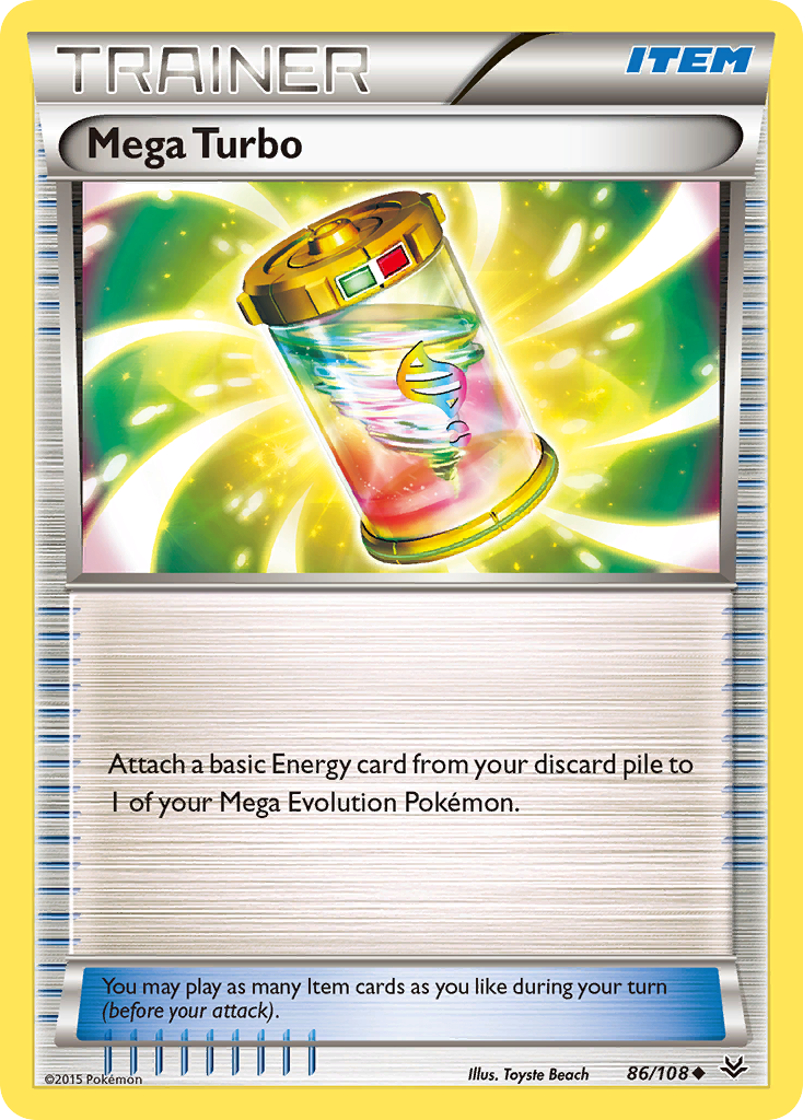 Mega Turbo (86/108) [XY: Roaring Skies] | Rock City Comics