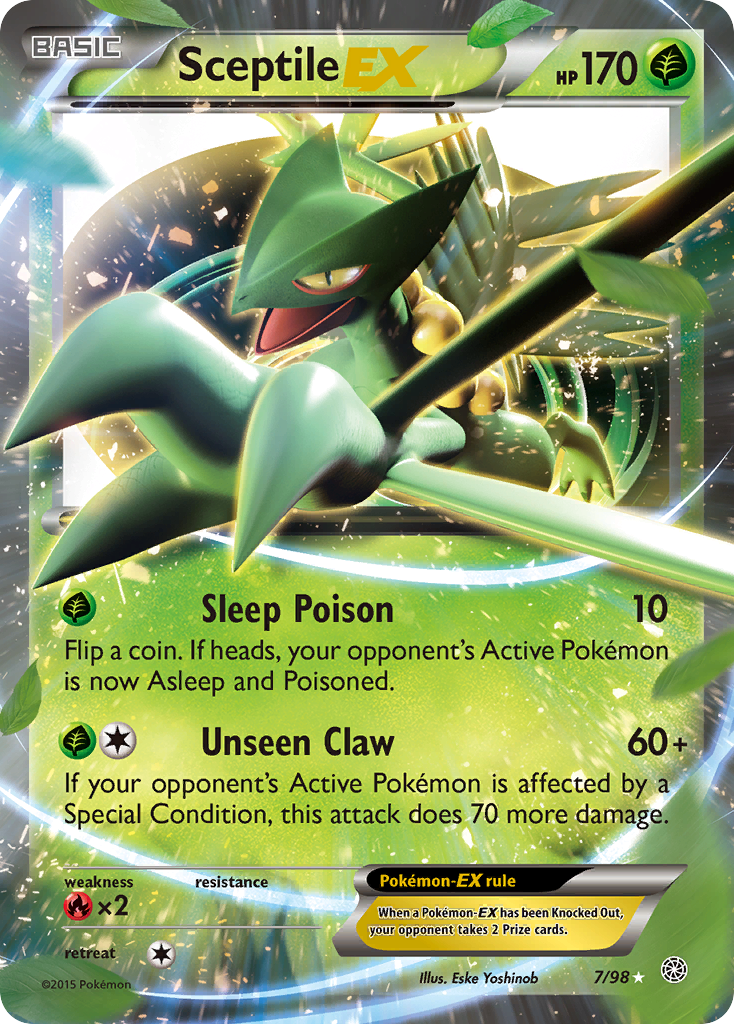 Sceptile EX (7/98) [XY: Ancient Origins] | Rock City Comics