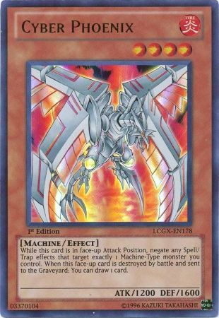 Cyber Phoenix [LCGX-EN178] Ultra Rare | Rock City Comics