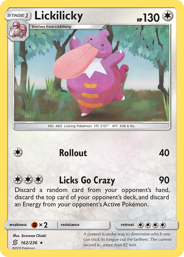 Lickilicky (162/236) [Sun & Moon: Unified Minds] | Rock City Comics