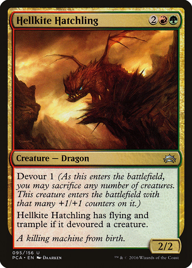 Hellkite Hatchling [Planechase Anthology] | Rock City Comics