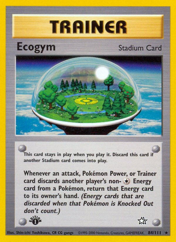 Ecogym (84/111) [Neo Genesis 1st Edition] | Rock City Comics