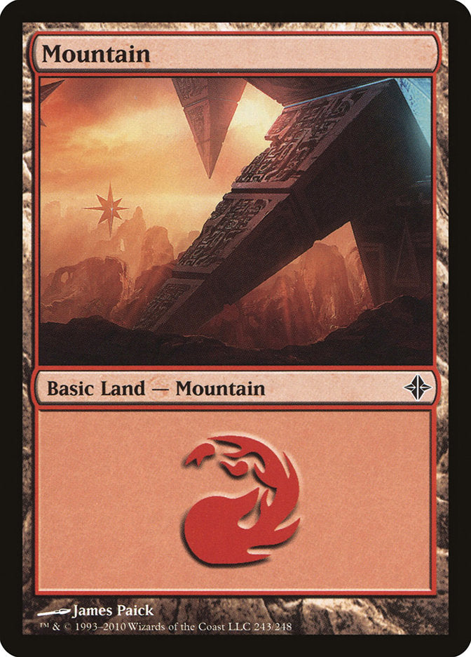 Mountain (243) [Rise of the Eldrazi] | Rock City Comics
