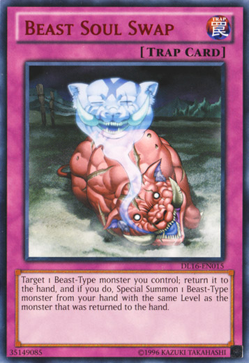 Beast Soul Swap (Red) [DL16-EN015] Rare | Rock City Comics