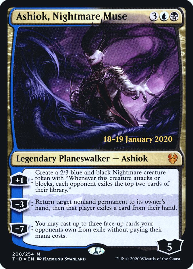 Ashiok, Nightmare Muse [Theros Beyond Death Prerelease Promos] | Rock City Comics