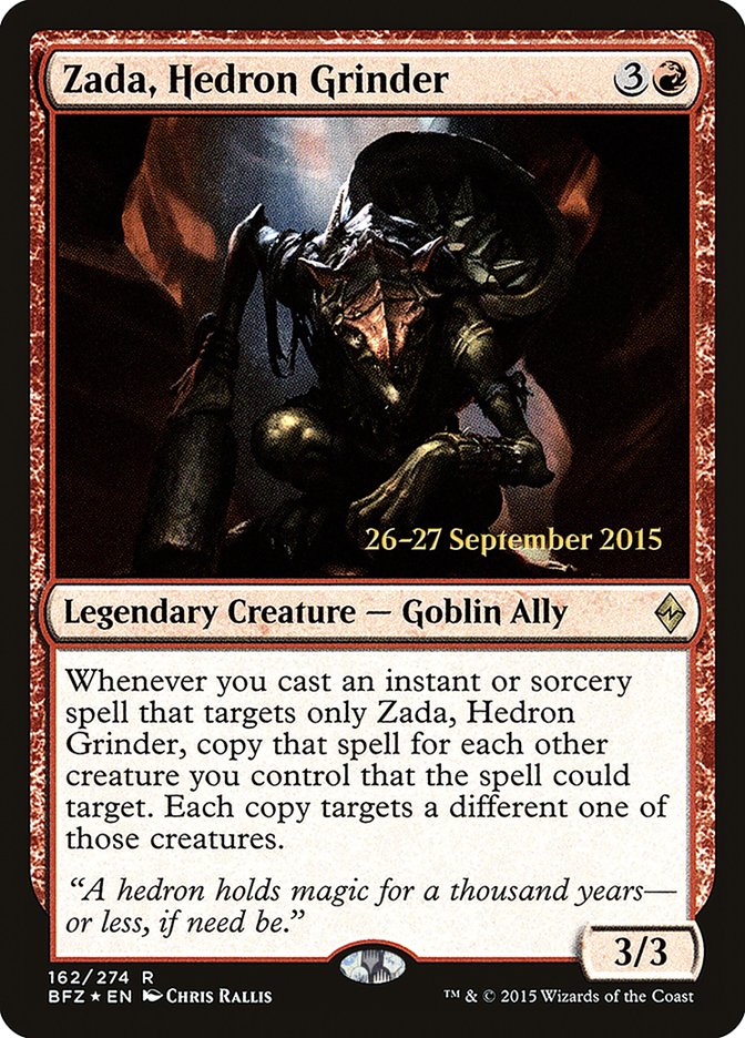 Zada, Hedron Grinder  [Battle for Zendikar Prerelease Promos] | Rock City Comics