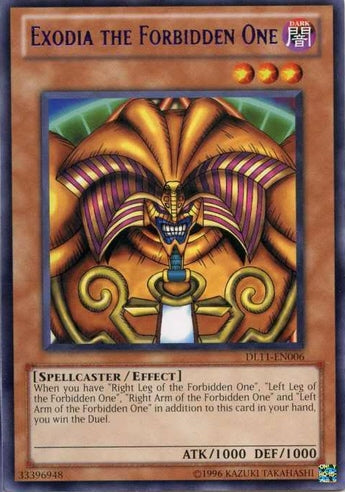 Exodia the Forbidden One (Purple) [DL11-EN006] Rare | Rock City Comics