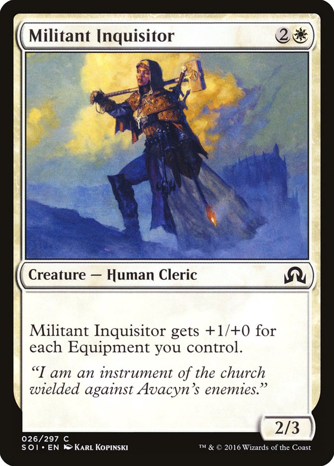 Militant Inquisitor [Shadows over Innistrad] | Rock City Comics