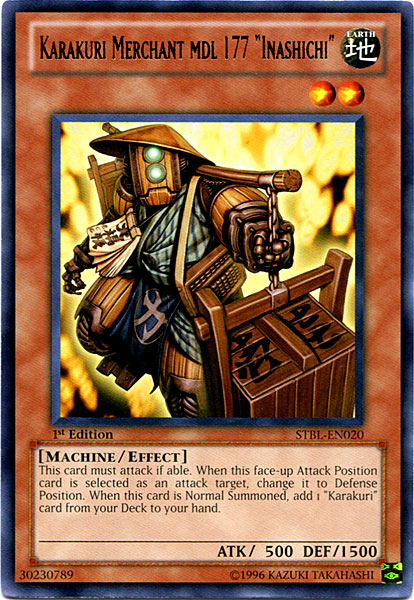 Karakuri Merchant mdl 177 Inashichi [STBL-EN020] Rare | Rock City Comics