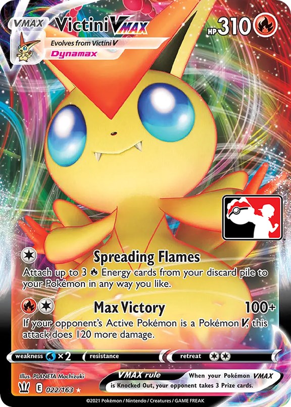 Victini VMAX (022/163) [Prize Pack Series One] | Rock City Comics