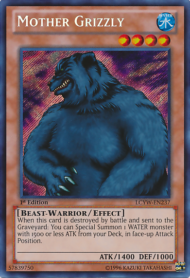 Mother Grizzly [LCYW-EN237] Secret Rare | Rock City Comics