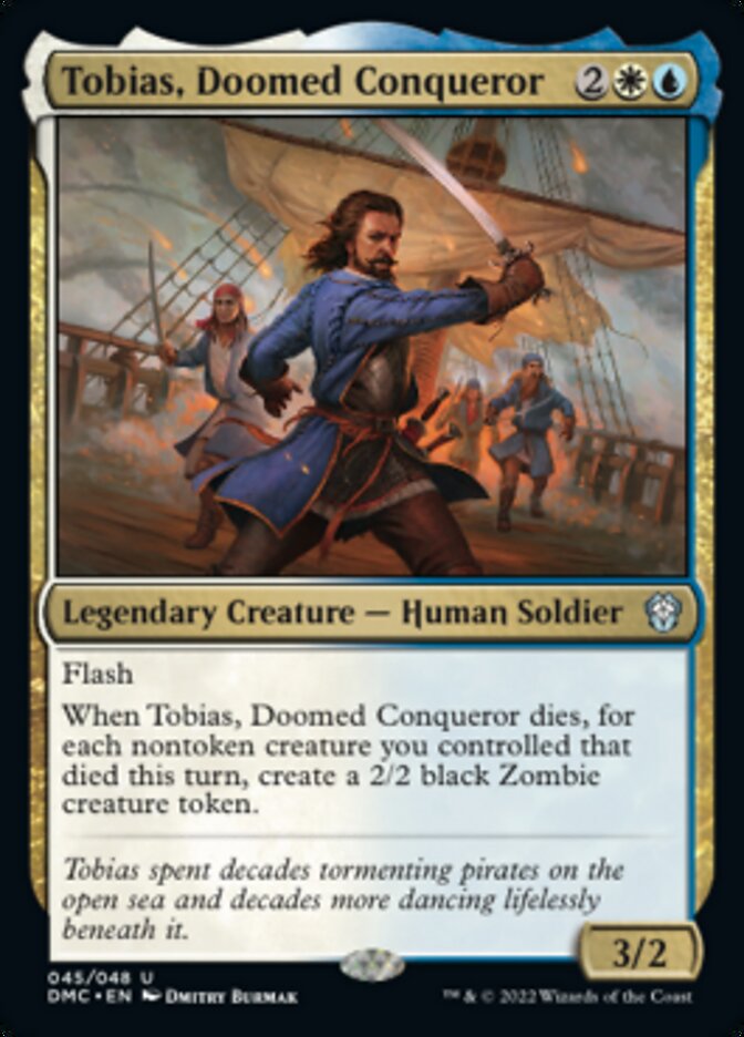 Tobias, Doomed Conqueror [Dominaria United Commander] | Rock City Comics