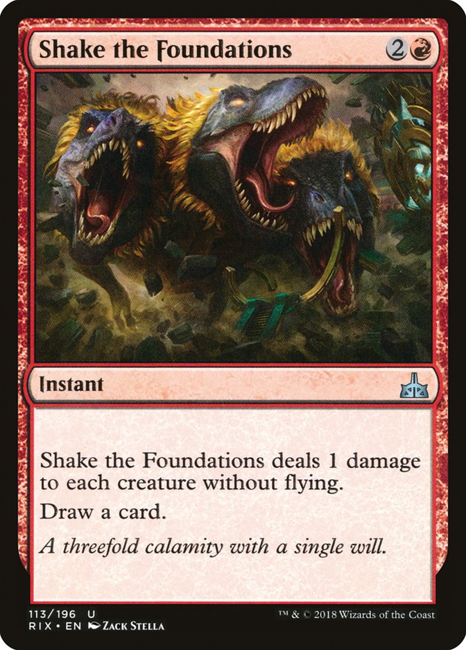 Shake the Foundations [Rivals of Ixalan] | Rock City Comics