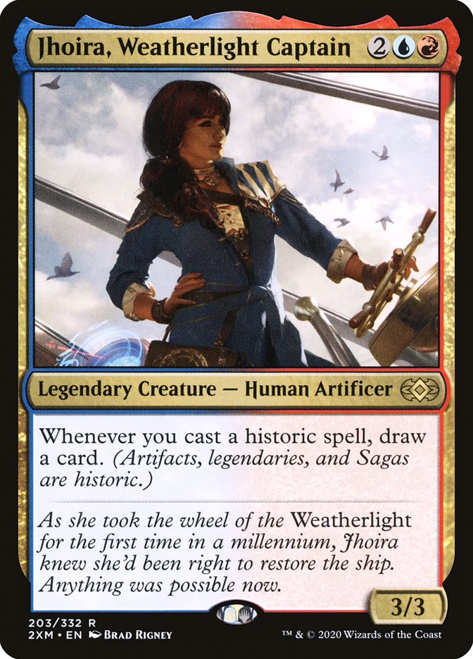 Jhoira, Weatherlight Captain [Double Masters] | Rock City Comics