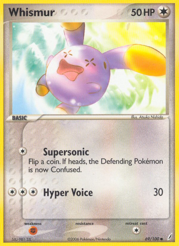 Whismur (69/100) [EX: Crystal Guardians] | Rock City Comics