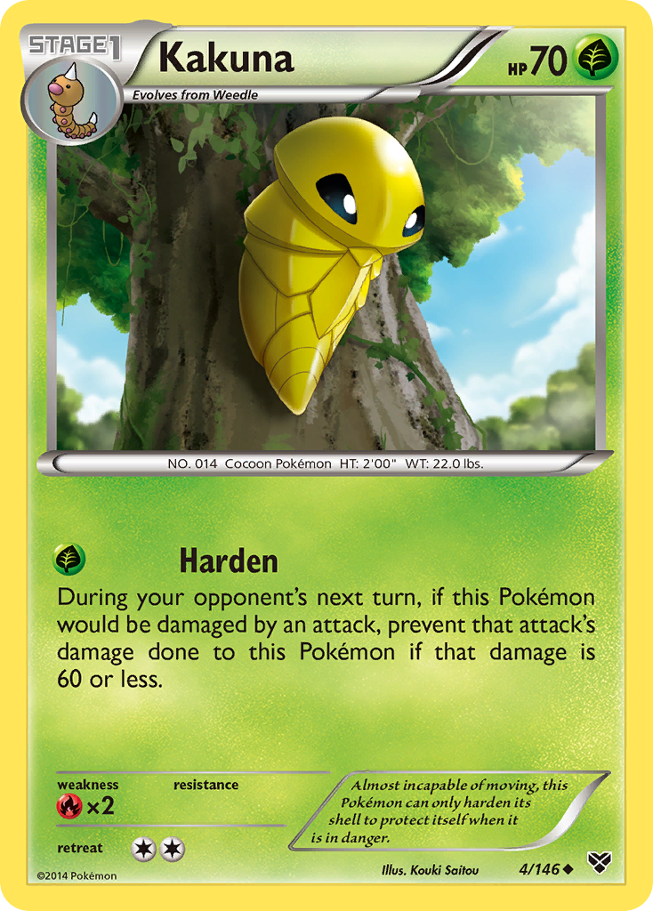 Kakuna (4/146) [XY: Base Set] | Rock City Comics