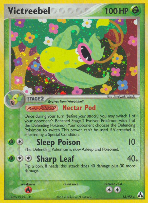 Victreebel (13/92) [EX: Legend Maker] | Rock City Comics