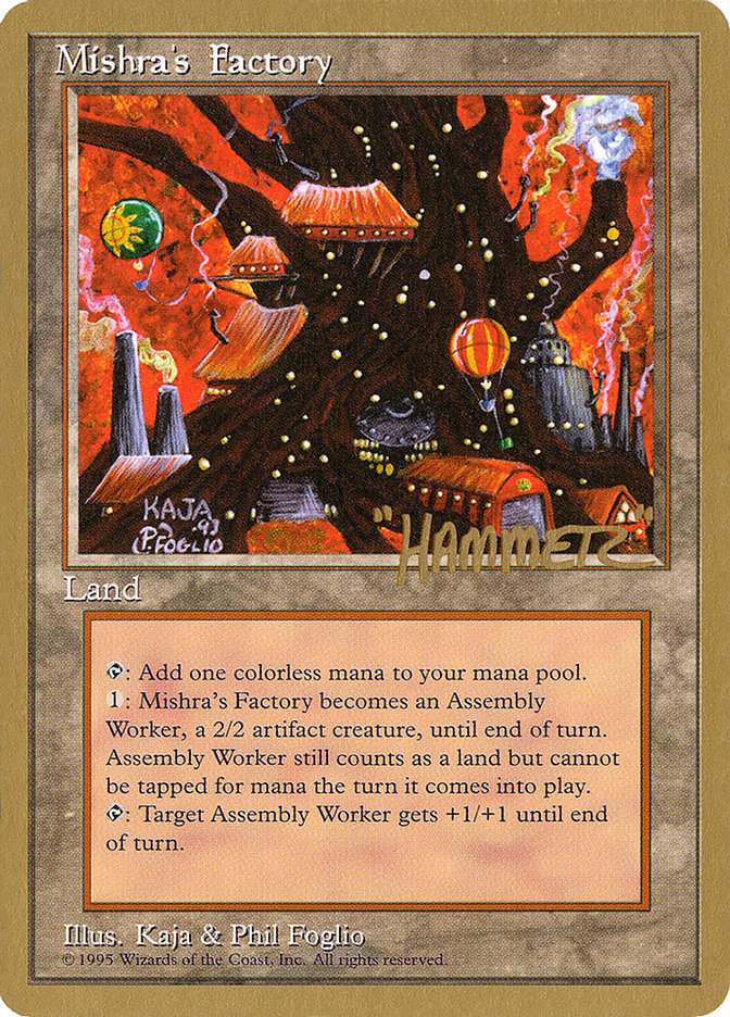 Mishra's Factory (Shawn "Hammer" Regnier) [Pro Tour Collector Set] | Rock City Comics
