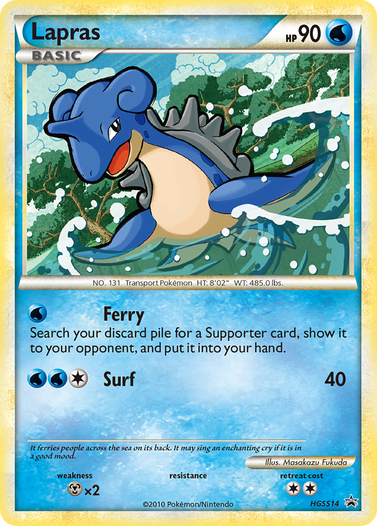 Lapras (HGSS14) [HeartGold & SoulSilver: Black Star Promos] | Rock City Comics