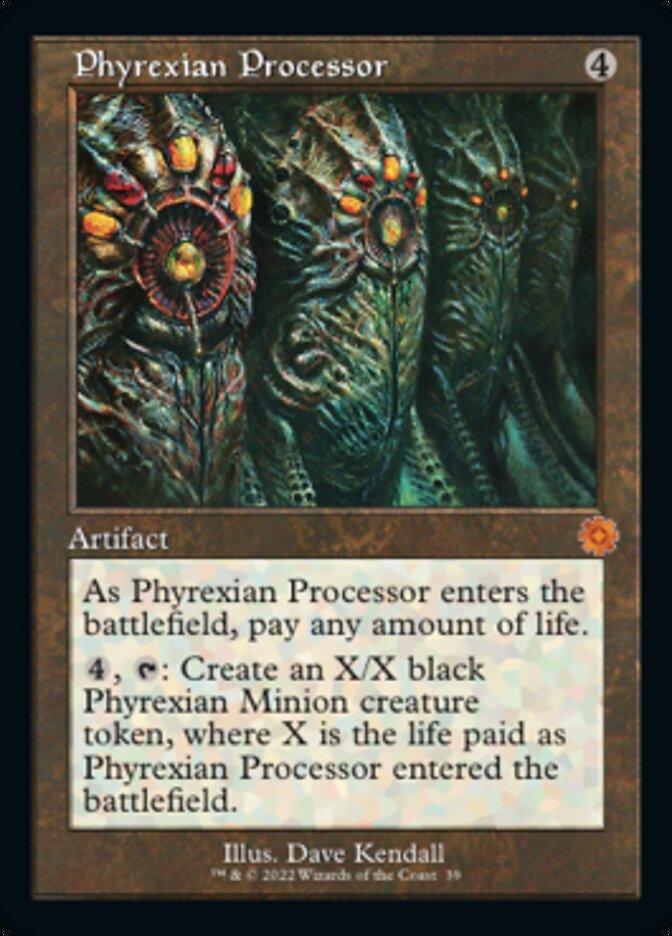 Phyrexian Processor (Retro) [The Brothers' War Retro Artifacts] | Rock City Comics