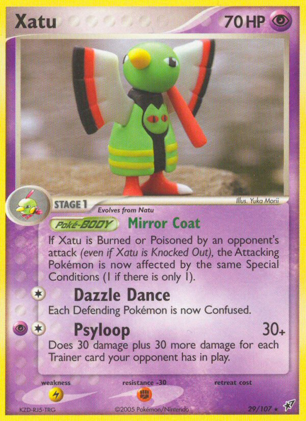 Xatu (29/107) [EX: Deoxys] | Rock City Comics