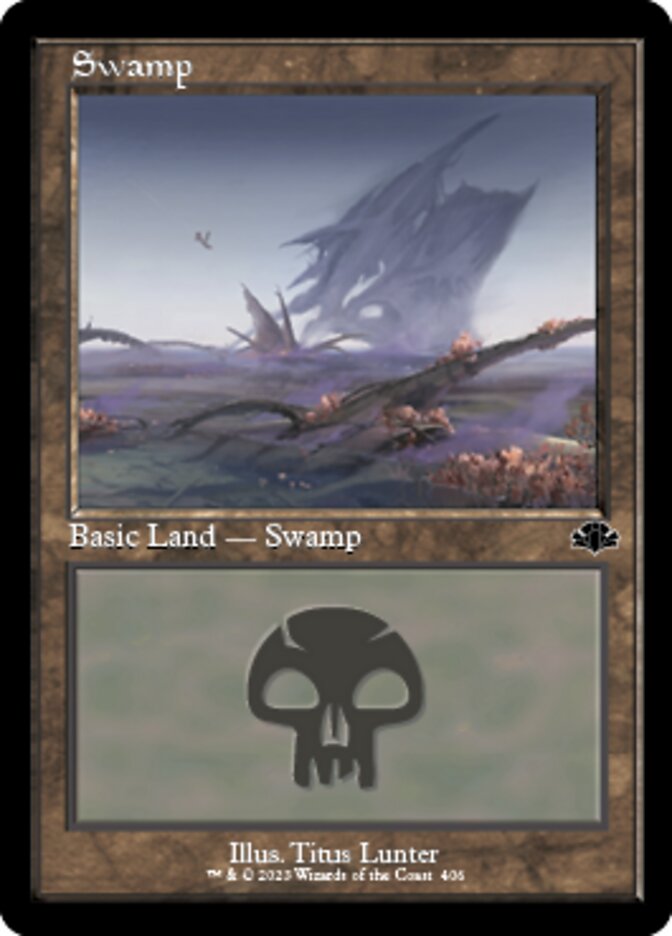 Swamp (406) (Retro) [Dominaria Remastered] | Rock City Comics