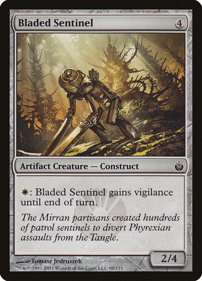 Bladed Sentinel [Mirrodin Besieged] | Rock City Comics