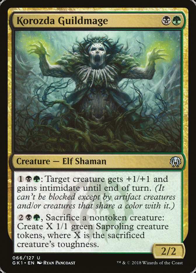 Korozda Guildmage [Guilds of Ravnica Guild Kit] | Rock City Comics