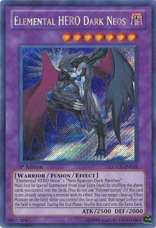 Elemental HERO Dark Neos [LCGX-EN059] Secret Rare | Rock City Comics