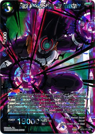 Black Masked Saiyan, the Devastator (BT5-111) [Miraculous Revival] | Rock City Comics