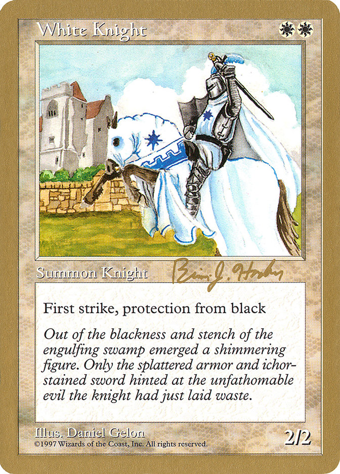 White Knight (Brian Hacker) [World Championship Decks 1998] | Rock City Comics