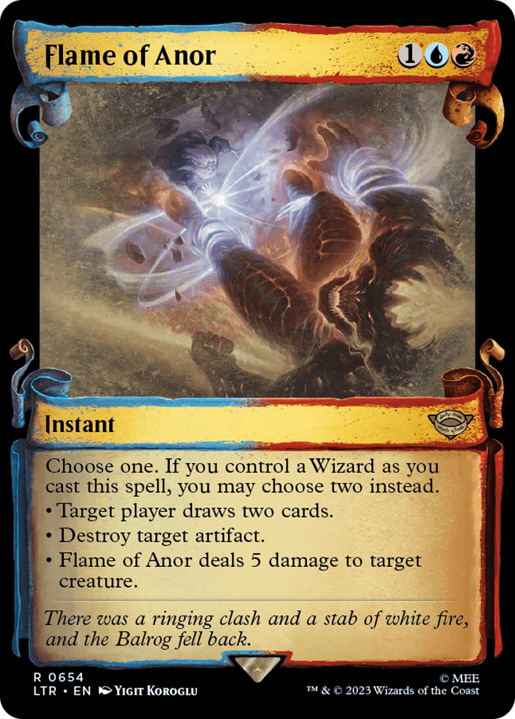 Flame of Anor [The Lord of the Rings: Tales of Middle-Earth Showcase Scrolls] | Rock City Comics