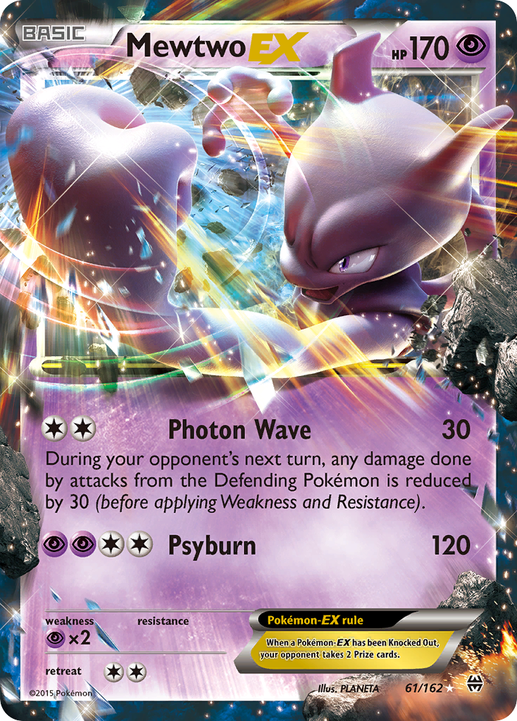 Mewtwo EX (61/162) [XY: BREAKthrough] | Rock City Comics