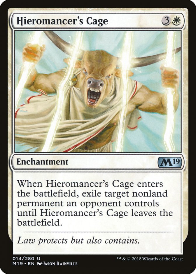 Hieromancer's Cage [Core Set 2019] | Rock City Comics