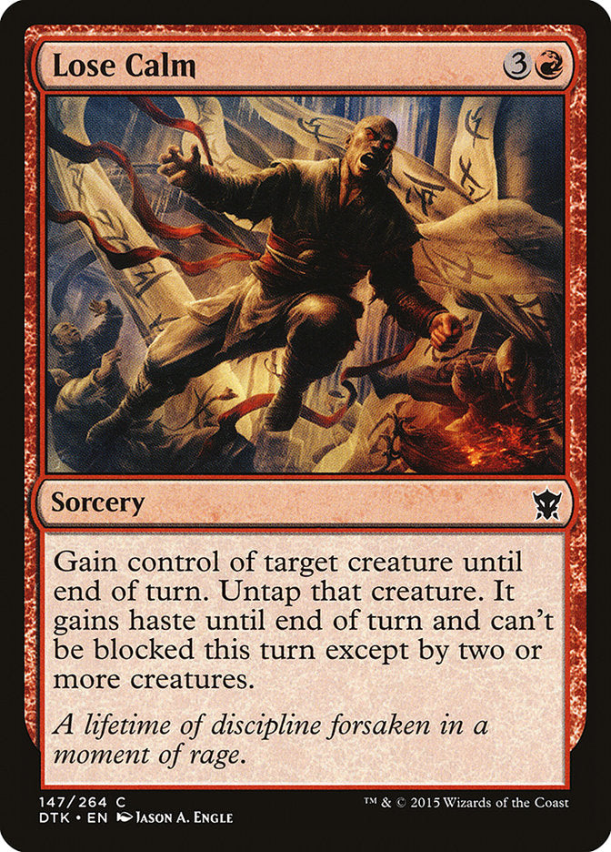 Lose Calm [Dragons of Tarkir] | Rock City Comics