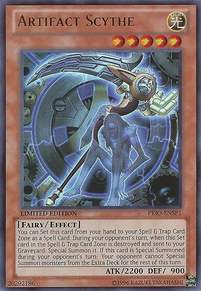 Artifact Scythe [PRIO-ENSP1] Ultra Rare | Rock City Comics