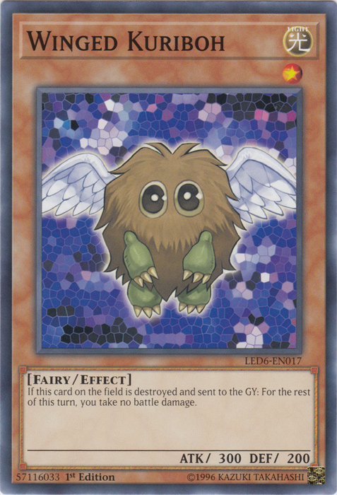 Winged Kuriboh [LED6-EN017] Common | Rock City Comics