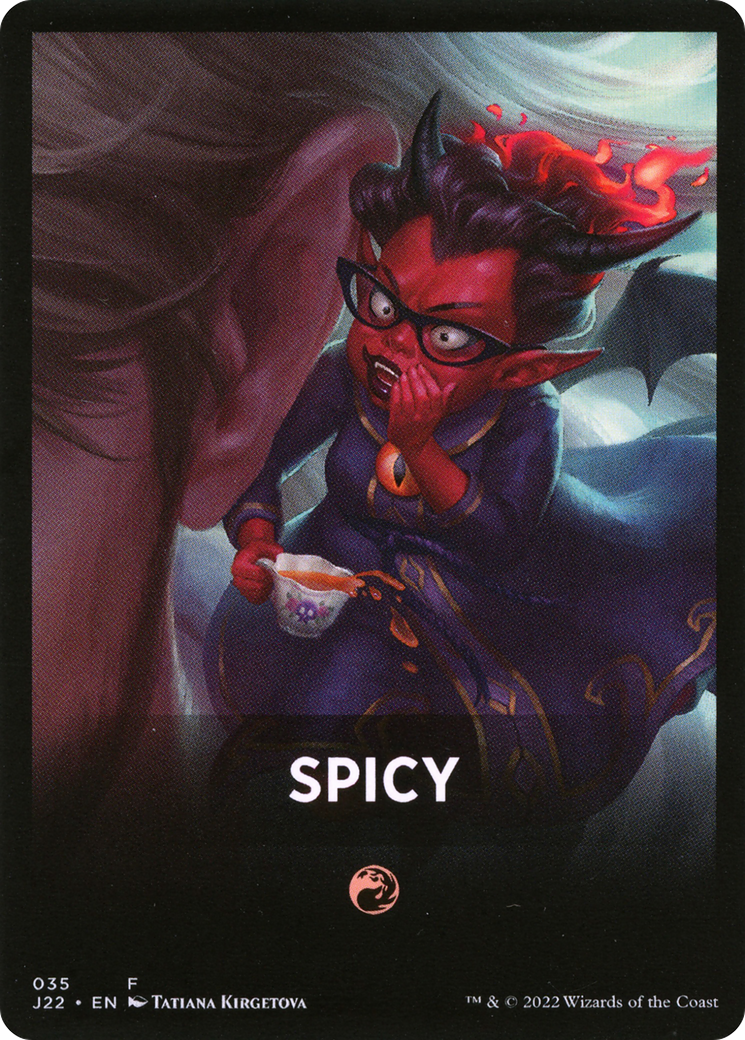 Spicy Theme Card [Jumpstart 2022 Front Cards] | Rock City Comics