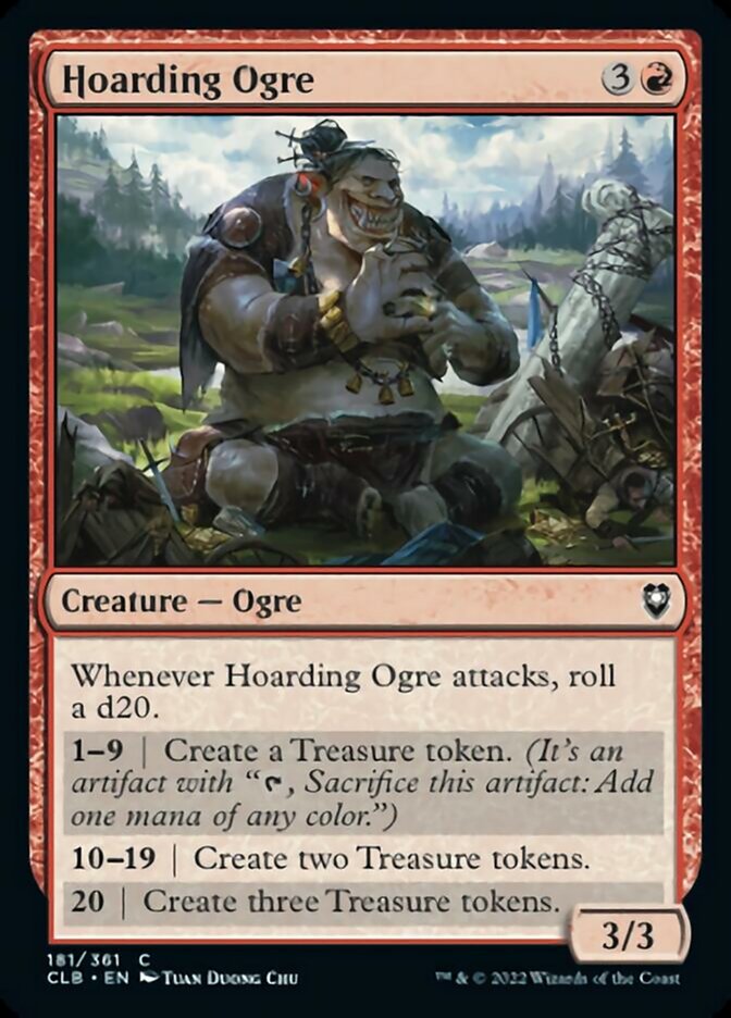 Hoarding Ogre [Commander Legends: Battle for Baldur's Gate] | Rock City Comics