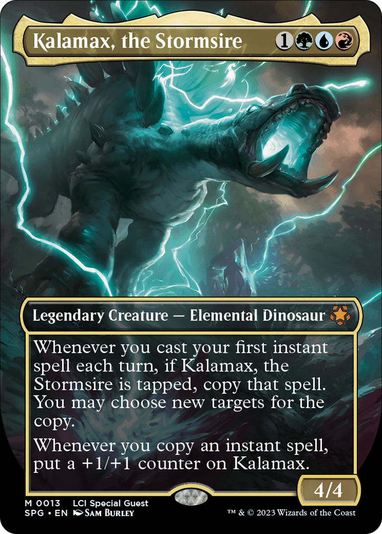 Kalamax, the Stormsire (Borderless) [The Lost Caverns of Ixalan Special Guests] | Rock City Comics