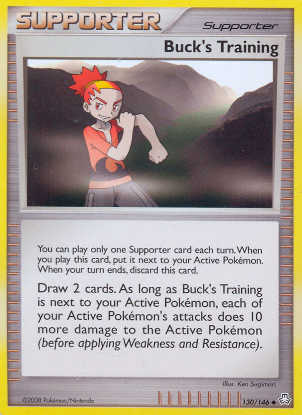 Buck's Training (130/146) [Diamond & Pearl: Legends Awakened] | Rock City Comics