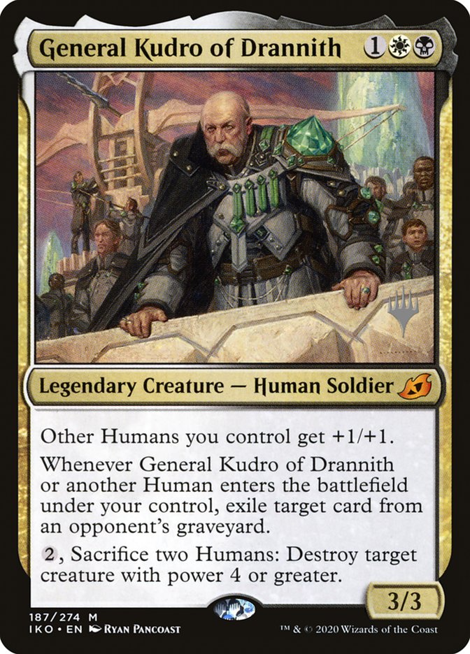 General Kudro of Drannith (Promo Pack) [Ikoria: Lair of Behemoths Promos] | Rock City Comics