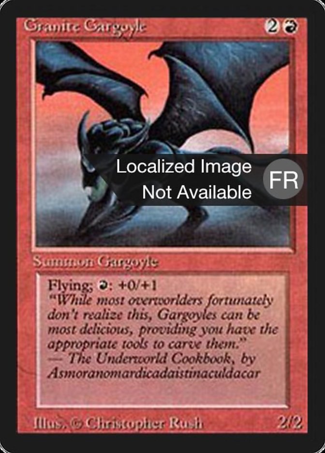 Granite Gargoyle [Foreign Black Border] | Rock City Comics