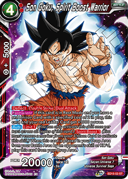 Son Goku, Spirit Boost Warrior (Starter Deck - Pride of the Saiyans) (SD15-03) [Cross Spirits] | Rock City Comics